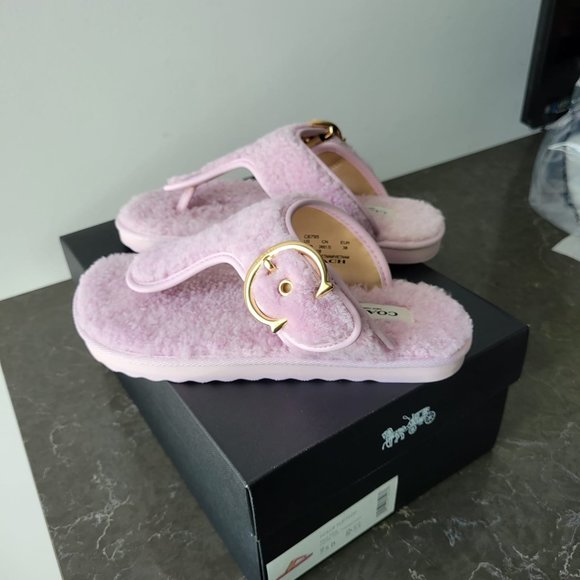 (SOLD) $125 *NEW* COACH Hollie Flip Flop (7.5) - Picture 7 of 8